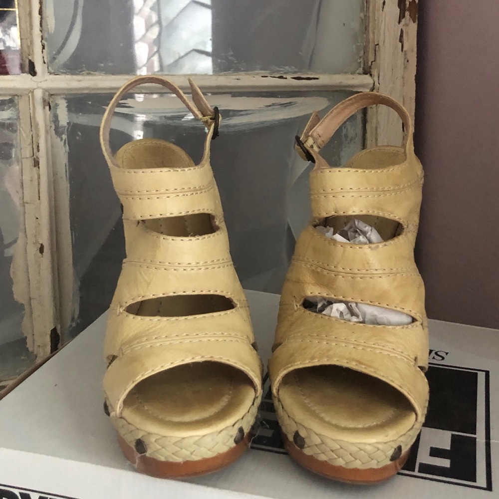 Frye  Chunky Platform Heels